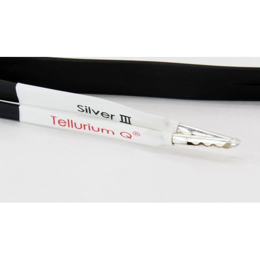 Tellurium Q Silver III Loudspeaker Cable - Pair Tellurium Q Silver III Loudspeaker Cable - Pair