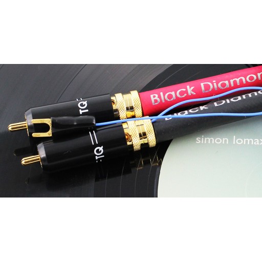 Tellurium Q Black Diamond Phono RCA Tonearm Cable - Pair