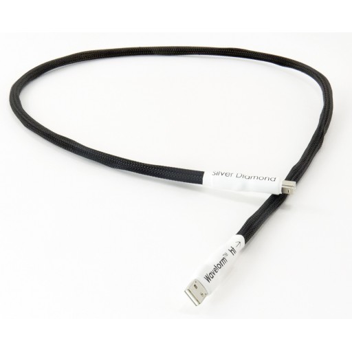 Tellurium Q Silver Diamond Waveform HF USB Cable