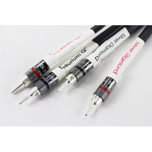 Tellurium Q Silver Diamond Loudspeaker Cable - Pair