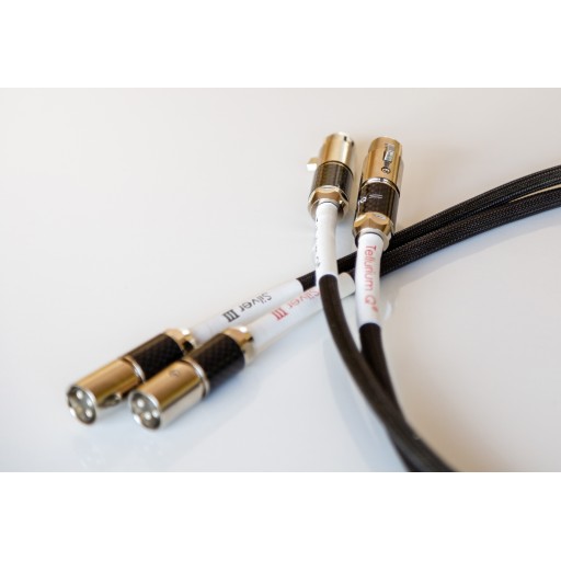Tellurium Q Silver III Interconnect XLR - Pair Tellurium Q Silver III Interconnect XLR - Pair
