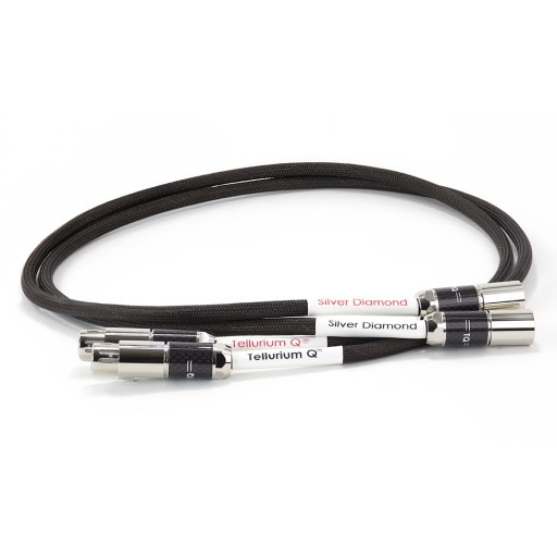 Tellurium Q Silver Diamond Interconnect XLR - Pair