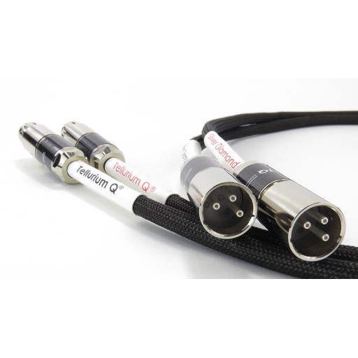 Tellurium Q Silver Diamond Interconnect XLR - Pair