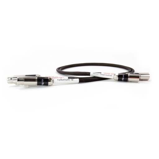 Tellurium Q Silver Diamond Interconnect XLR - Pair