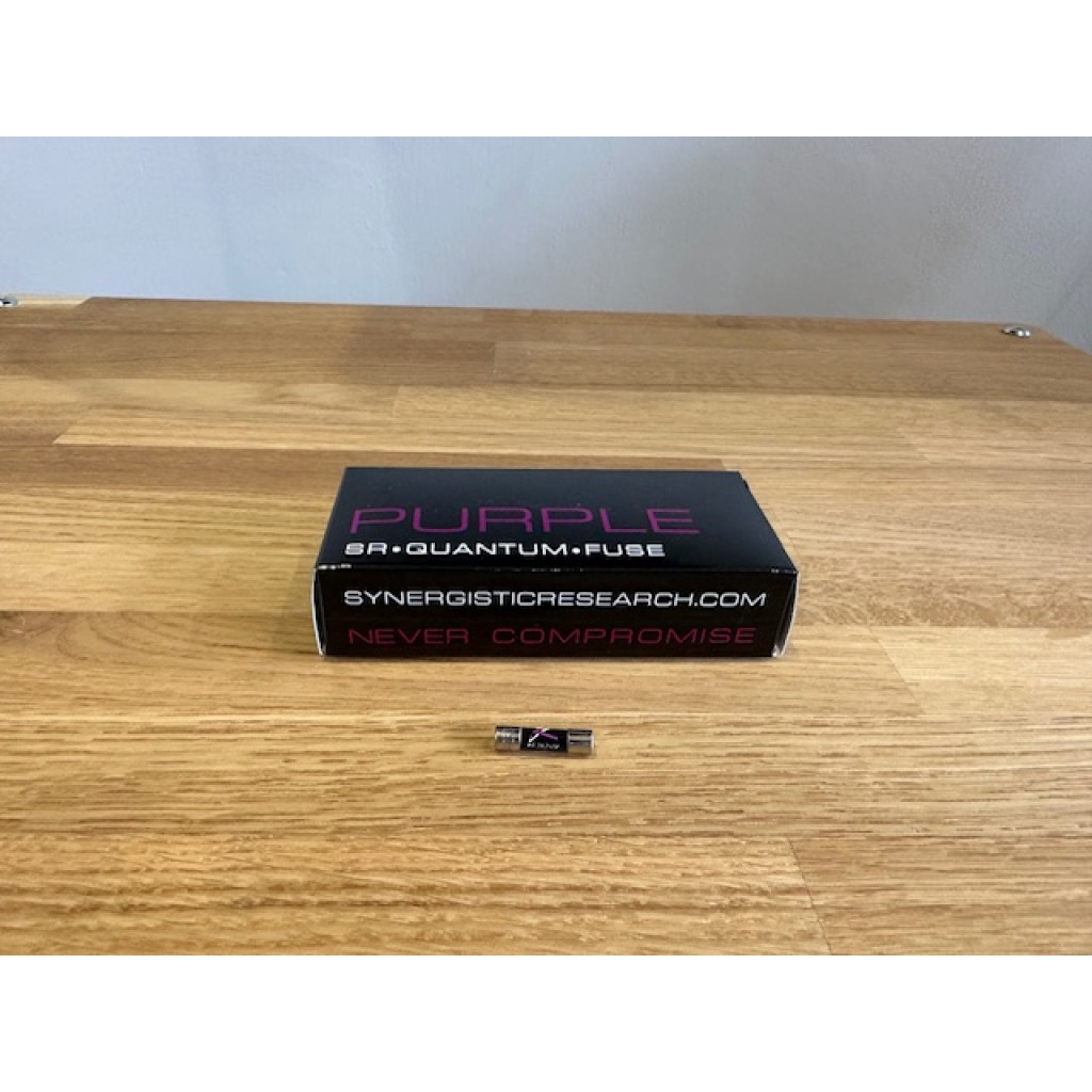 Synergistic Research Purple Quantum Internal Fuse – T6.3A 250v 5mm x 20mm – Timed-Delay 