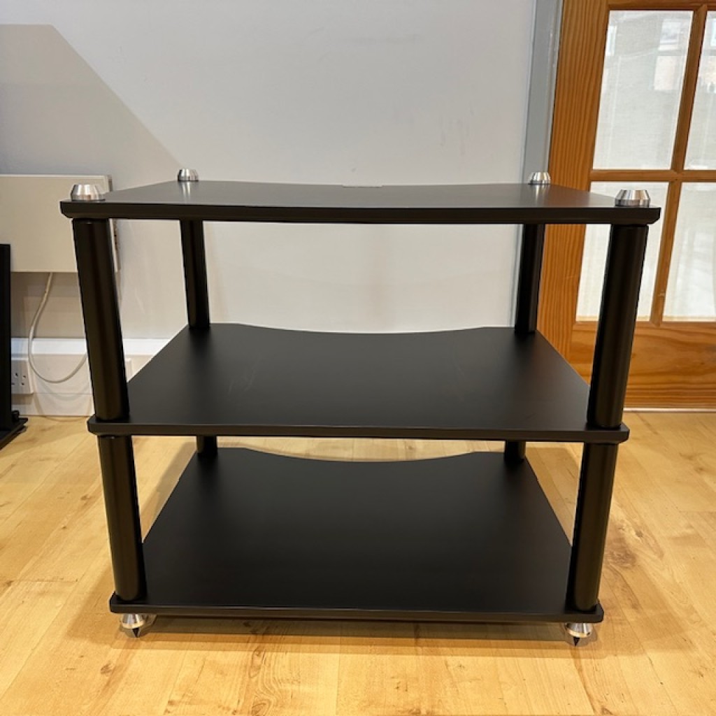 Lateral Audio LAS-9 Cadenz 3 Tier Equipment Stand - Black Finish Lateral Audio LAS-9 Cadenz 3 Tier Equipment Stand - Black Finish