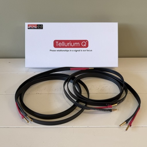 Tellurium Q Black MK II Loudspeaker Cable - 2.0 Metre Pair - Banana to Banana