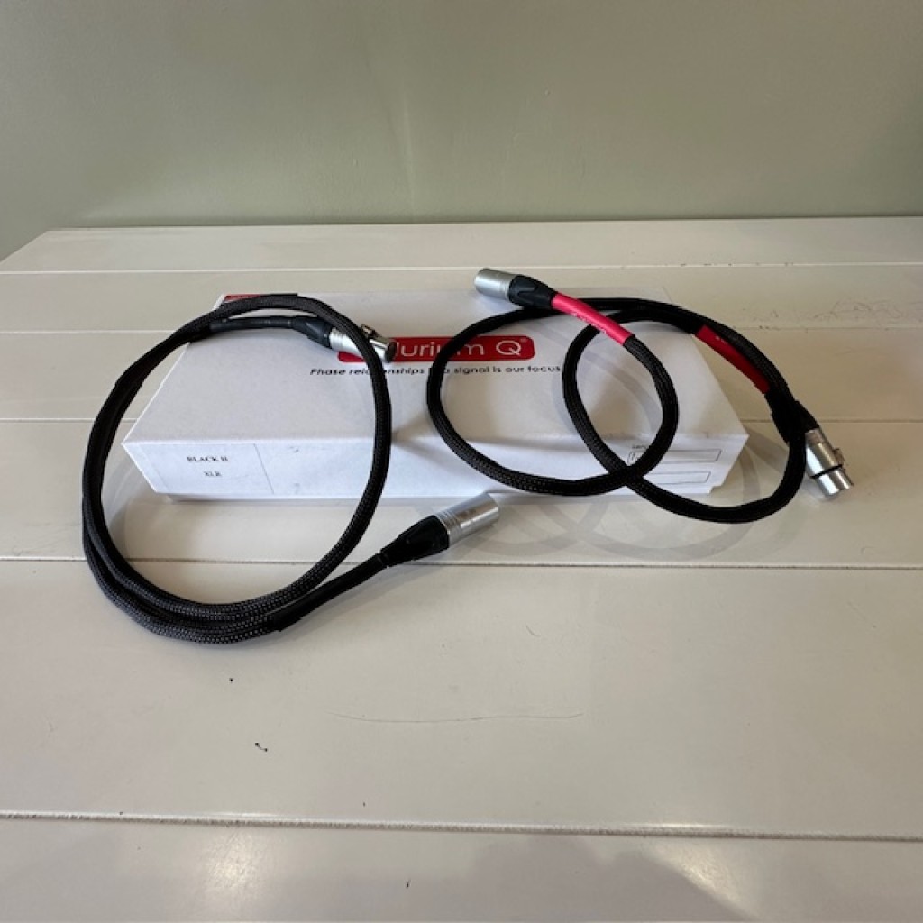 Tellurium Q Black II Interconnect XLR - 1.0 Metre Pair