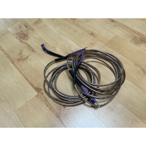 Analysis Plus Silver Oval Loudspeaker Cable - 4.0 Metre Pair + Pair of Bi-Wire Jump Links