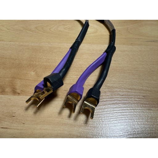 Analysis Plus Silver Oval Loudspeaker Cable - 4.0 Metre Pair + Pair of Bi-Wire Jump Links