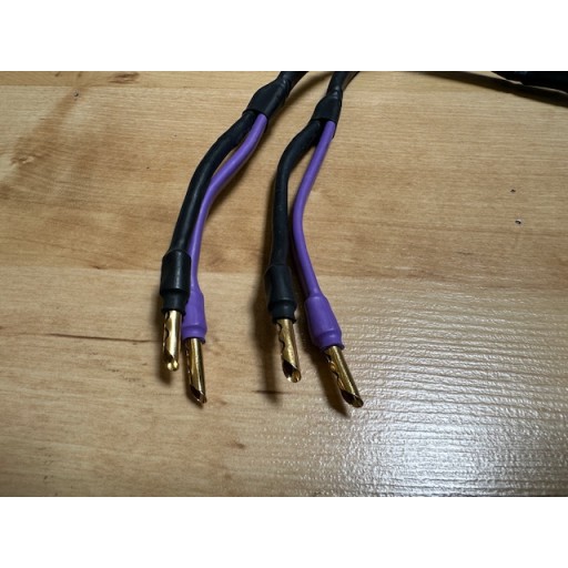 Analysis Plus Silver Oval Loudspeaker Cable - 4.0 Metre Pair + Pair of Bi-Wire Jump Links