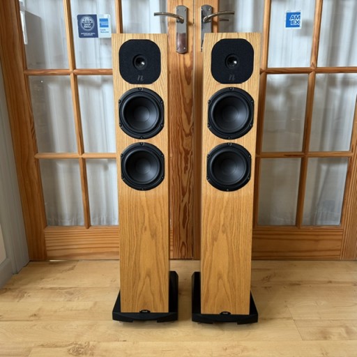Neat Motive SX1 Floorstanding Loudspeaker - Natural Oak Finish - Pair
