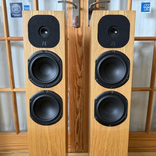 Neat Motive SX1 Floorstanding Loudspeaker - Natural Oak Finish - Pair