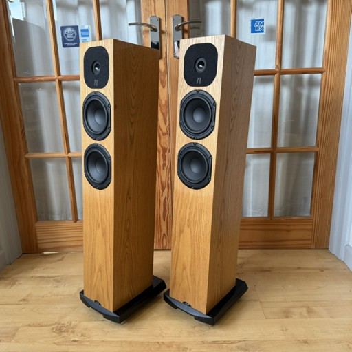 Neat Motive SX1 Floorstanding Loudspeaker - Natural Oak Finish - Pair