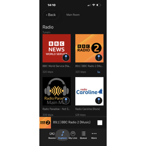 Linn AK DS/1 (2012) Akurate DS Digital Music Player in Black Linn AK DS/1 (2012) Akurate DS Digital Music Player in Black