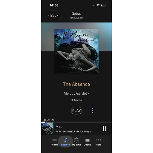 Linn AK DS/1 (2012) Akurate DS Digital Music Player in Black Linn AK DS/1 (2012) Akurate DS Digital Music Player in Black