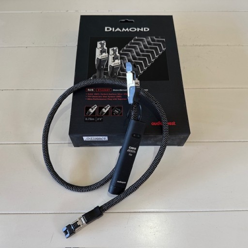 Audioquest Diamond RJ/E with 72V DBS - 0.75 Metres