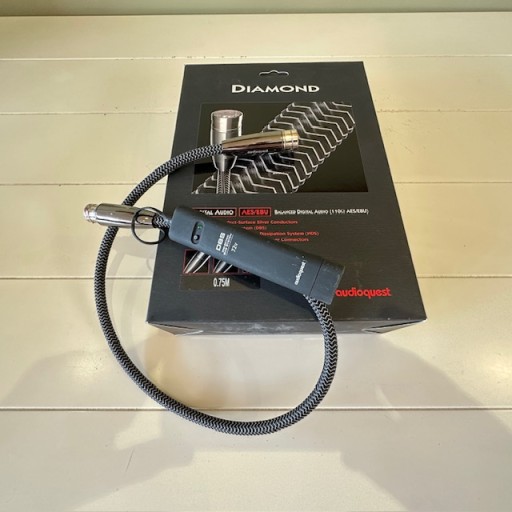 Audioquest Diamond Digital AES/EBU Cable with 72V DBS - 0.75 Metres