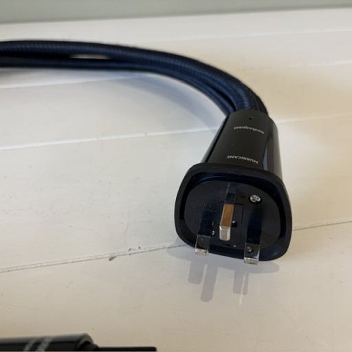 Audioquest Storm Series Hurricane/High Current with 72V DBS UK Mains Cable C19 IEC - 1.0 Metres Audioquest Storm Series Hurricane/High Current with 72V DBS UK Mains Cable C19 IEC - 1.0 Metres