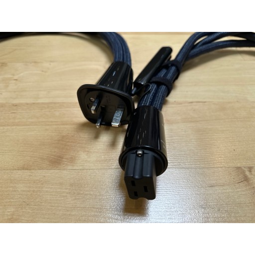 Audioquest Storm Series Hurricane/High Current with 72V DBS UK Mains Cable - C19 IEC - 2.0 Metres