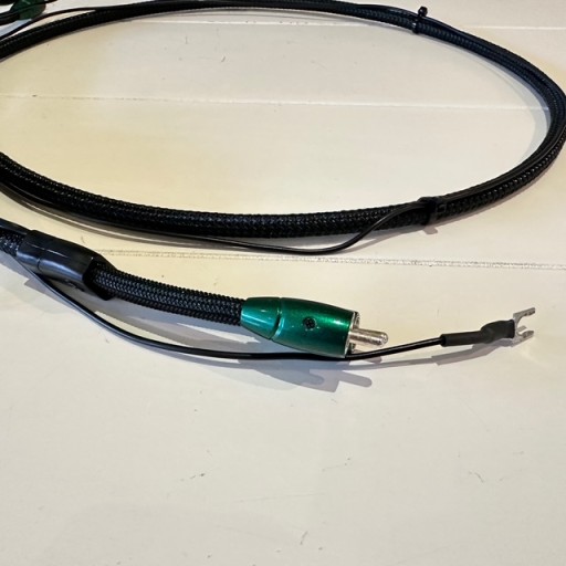 Audioquest Yosemite with 72V DBS RCA to RCA Tonearm Cable with Ground Goody fitted - 1.2 Metres Audioquest Yosemite with 72V DBS RCA to RCA Tonearm Cable with Ground Goody fitted - 1.2 Metres