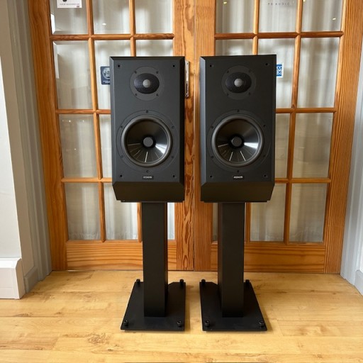 EPOS ES-14N Standmount Loudspeaker - Pair + EPOS ES-14N Stands  - Pair - Black Finish