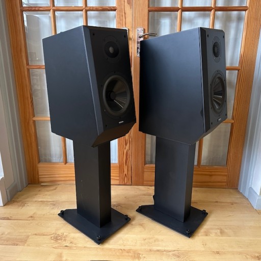 EPOS ES-14N Standmount Loudspeaker - Pair + EPOS ES-14N Stands  - Pair - Black Finish