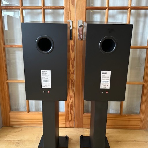 EPOS ES-14N Standmount Loudspeaker - Pair + EPOS ES-14N Stands  - Pair - Black Finish