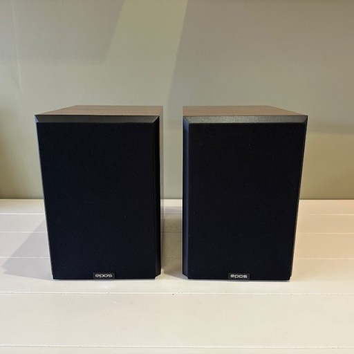 EPOS ES-7N Standmount Loudspeaker - Pair - Walnut Finish