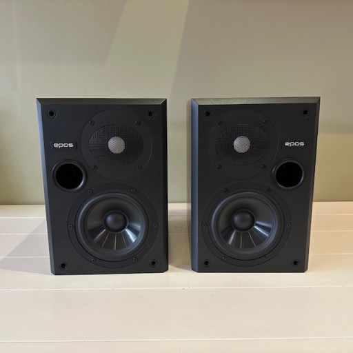 EPOS ES-7N Standmount Loudspeaker - Pair - Walnut Finish