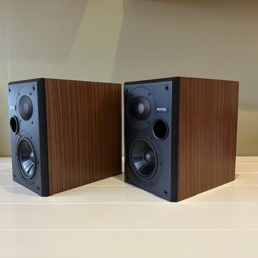 EPOS ES-7N Standmount Loudspeaker - Pair - Walnut Finish