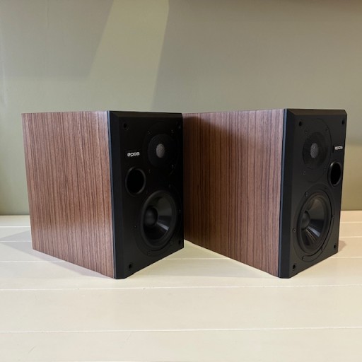 EPOS ES-7N Standmount Loudspeaker - Pair - Walnut Finish