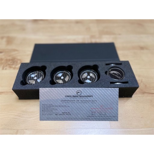 Franc Audio Ceramic Disc Classic Foot - Black - Set of 3