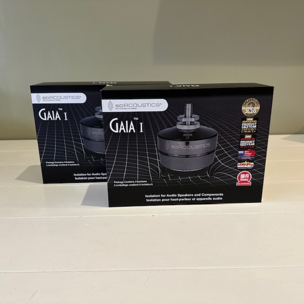 IsoAcoustics Gaia I - Isolation Feet- Qty 4 x 2 Sets IsoAcoustics Gaia I - Isolation Feet- Qty 4 x 2 Sets