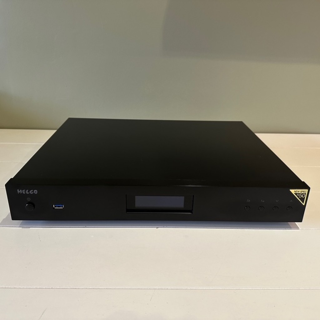 Melco Audio N50-S38 (1 x 3.84TB SSD) Audiophile Digital Music Server - Black Finish